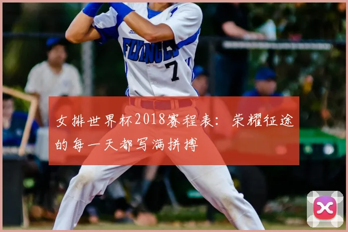 女排世界杯2018赛程表:荣耀征途的每一天都写满拼搏